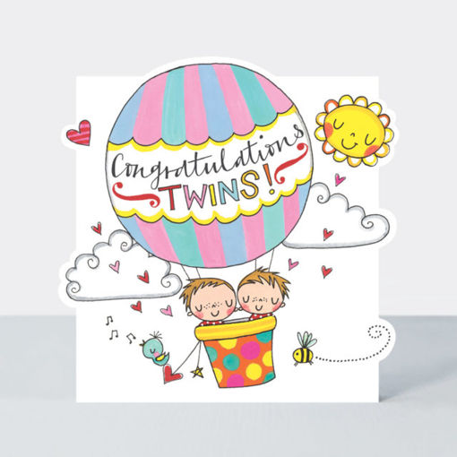 Picture of CONGRATULATIONS TWINS CARD